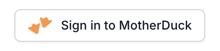 Sign in to MotherDuck screenshot